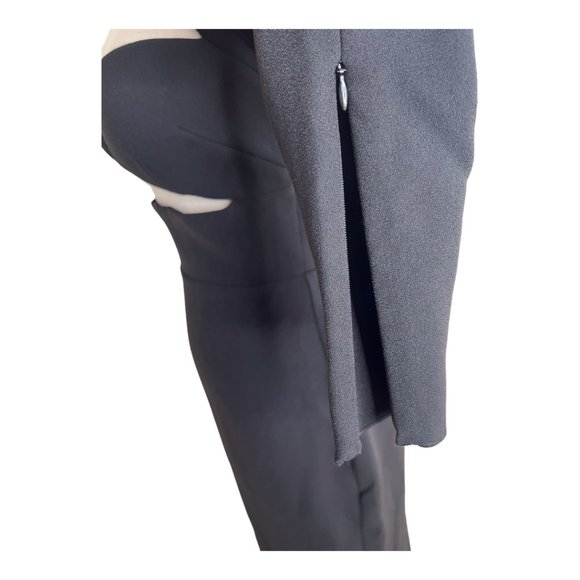 Alex Perry Page Cut Out Midi Long Sleeve Dress - Picture 6 of 9